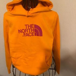 The North Face Orange Hoodie Size Large Never Worn